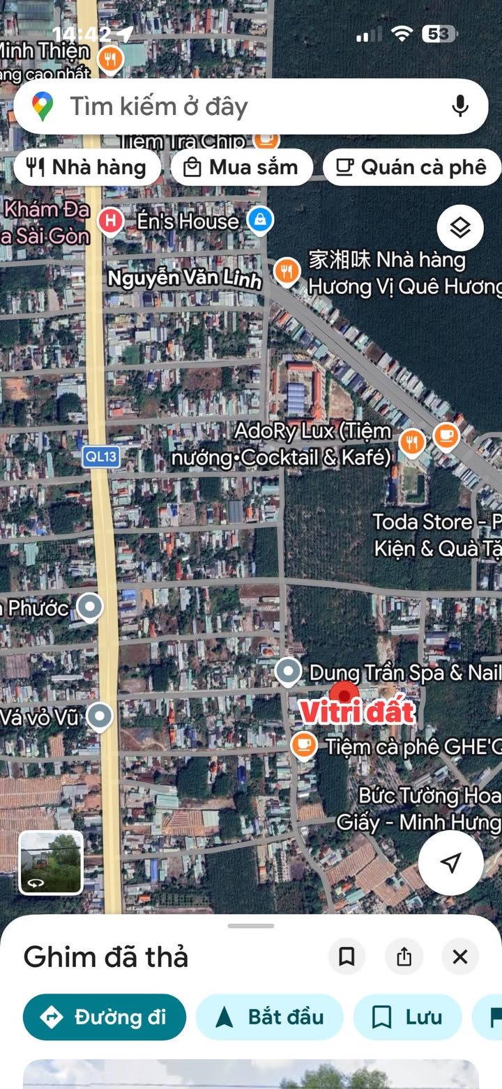 Đất nền Kp1, Phường Minh Hưng, Chơn Thành 420m² giá chỉ 1 tỷ - Cơ hội đầu tư không thể bỏ lỡ!
