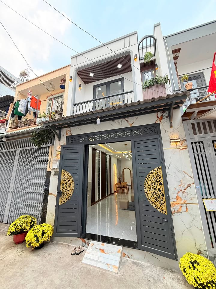 Nhà hẻm xe hơi Bình Tân 56m² giá 5.6 tỷ - Nhà mới 100% thiết kế hiện đại!