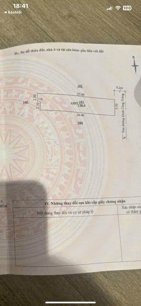 Nhà mặt phố Đinh Công Tráng, Thanh Hóa 130m² giá 28 tỷ - Chính chủ bán gấp!