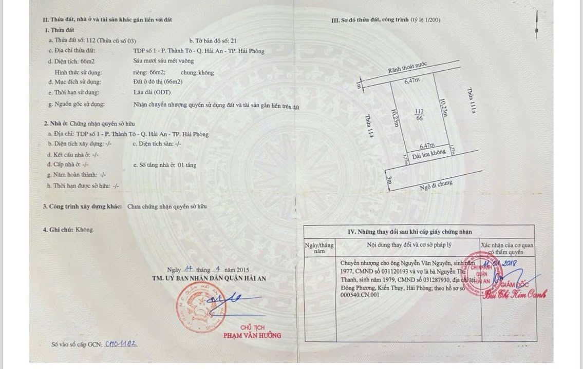 Nhà cấp 4 phường Cát Bi 80m² giá thỏa thuận - Ô tô đỗ ngay đầu ngõ!