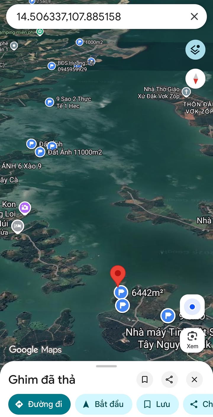 Đất nông nghiệp 6642m² tại Thị trấn Đắk Hà - Giá 1 tỷ - Cơ hội đầu tư tuyệt vời!