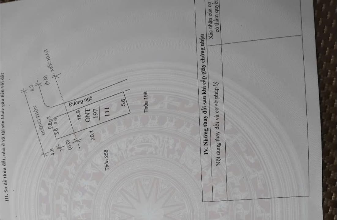 Đất nền thôn Văn Dương, Kim Liên, Kim Thành 111m² giá 1 tỷ - Lô góc mặt tiền rộng rãi!