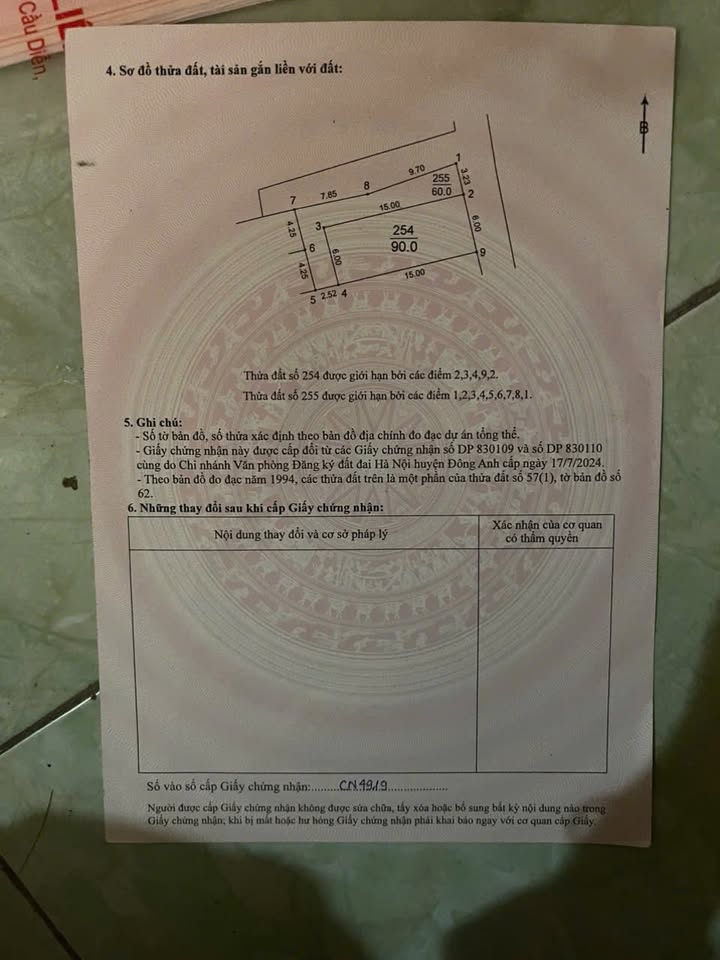 Đất nền 2 mặt tiền tại xã Tiên Dương 90m² giá 8 tỷ - Cơ hội đầu tư tuyệt vời!