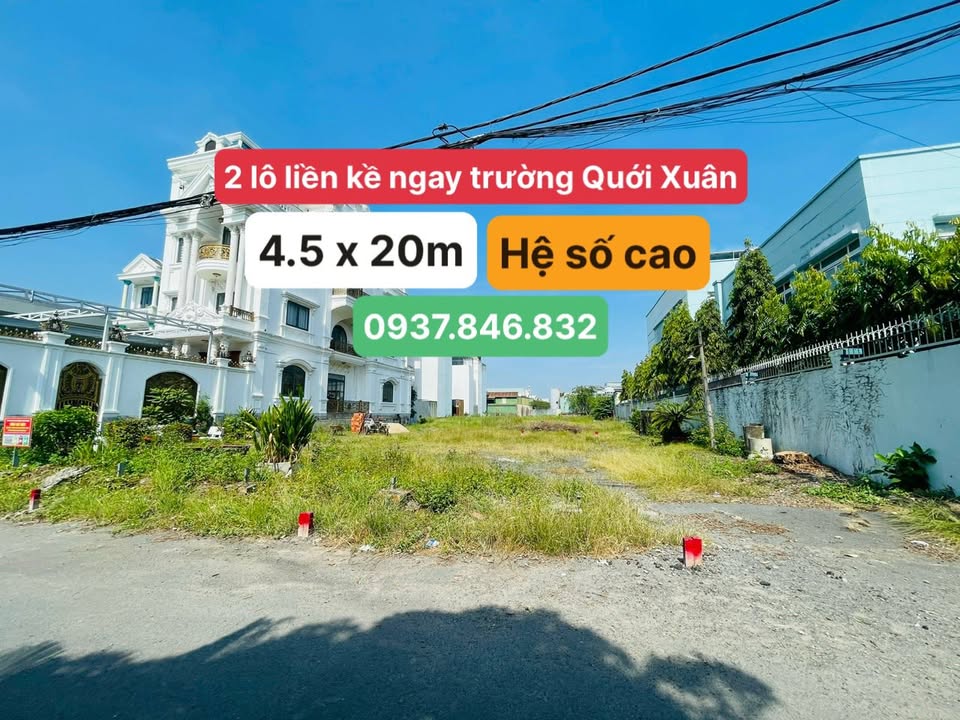 Đất liền kề tại Thủ Đức 91.8m² giá 4.95 tỷ - Hướng Đông Nam, đầu tư sinh lời!