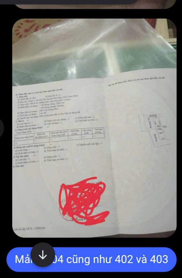 Đất nền chính chủ tại xã Hải Hà, 400m² giá 720 triệu - Cơ hội đầu tư tuyệt vời!