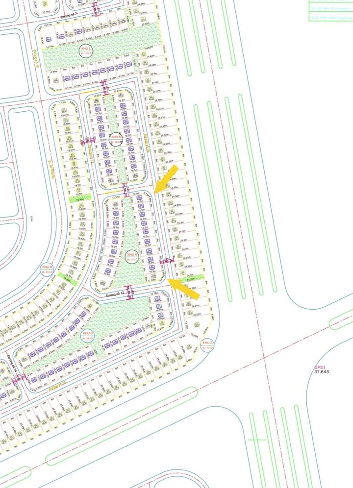 Đất nền biệt thự Phân khu 5 Nhơn Hội 116m² giá 2,1 tỷ - Sổ đỏ chính chủ