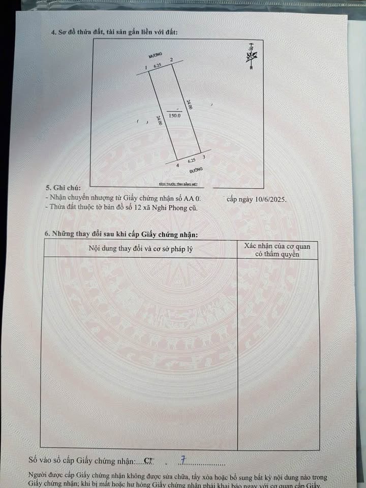 Đất nền xóm 3 Nghi Phong 150m² giá 4.98 tỷ - Vị trí đắc địa, kinh doanh thuận lợi!