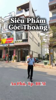 Townhouse góc 4 tầng Phường An Phú 60m² giá 5.99 tỷ - Full nội thất sang trọng!