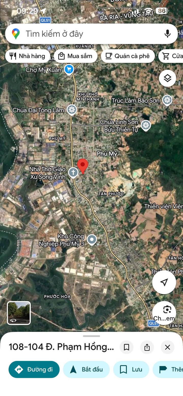 Đất nền Phường Tân Phước, Phú Mỹ 120m² giá chỉ 1.1 tỷ - Đầu tư sinh lời ngay!