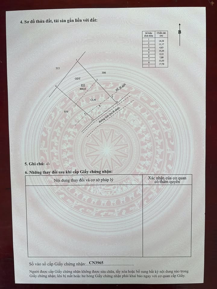 Đất thổ cư 466m² tại Phường Sơn Qui, giá chỉ 1.68 tỷ - Cơ hội đầu tư tốt!