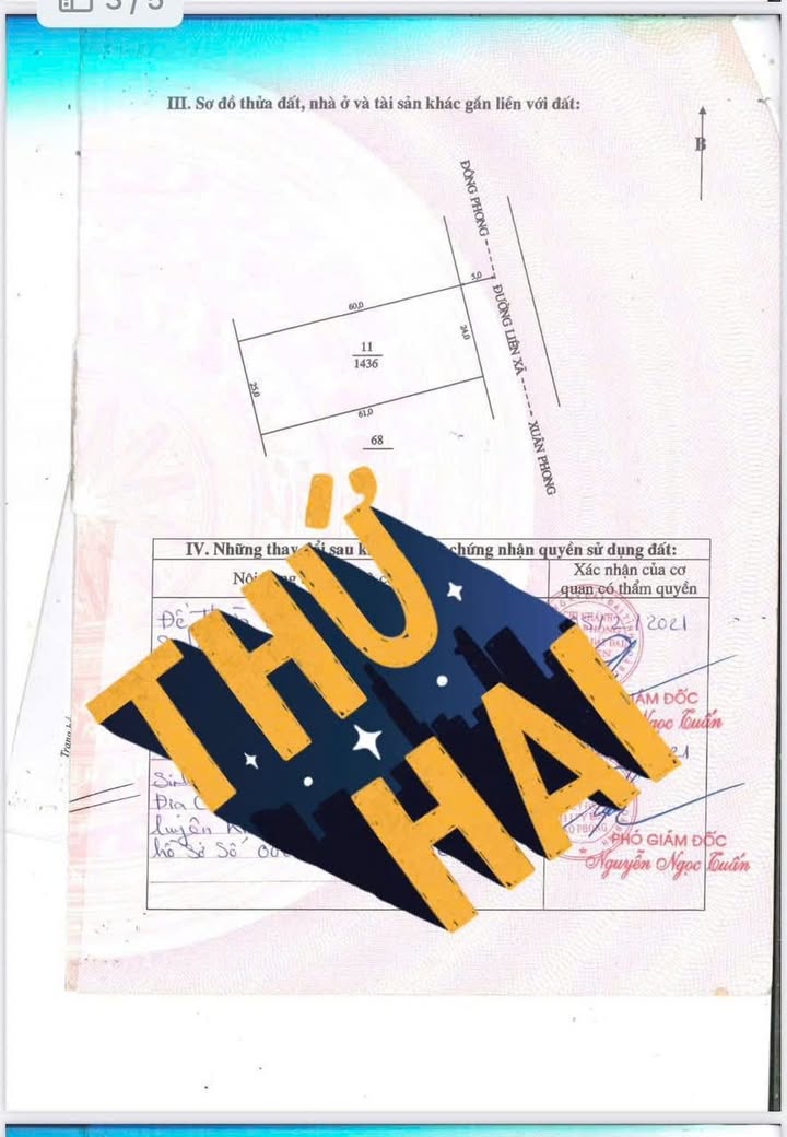 Đất nền thổ cư 1436m² tại xã Cao Phong - Giá chỉ 2 tỷ, cơ hội đầu tư hấp dẫn!