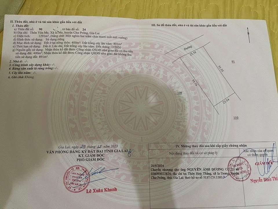 Đất nền 795m² tại Chư Prông, Giá chỉ 360 triệu - Đường ô tô dễ dàng di chuyển!