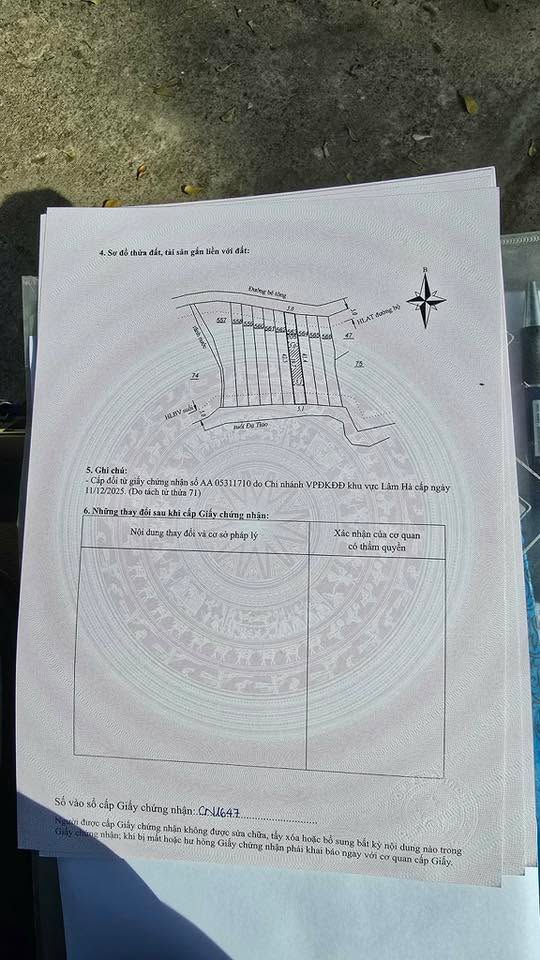 Đất nền tại xã Tân Hội, huyện Đức Trọng, 225m² - Cơ hội đầu tư hấp dẫn!