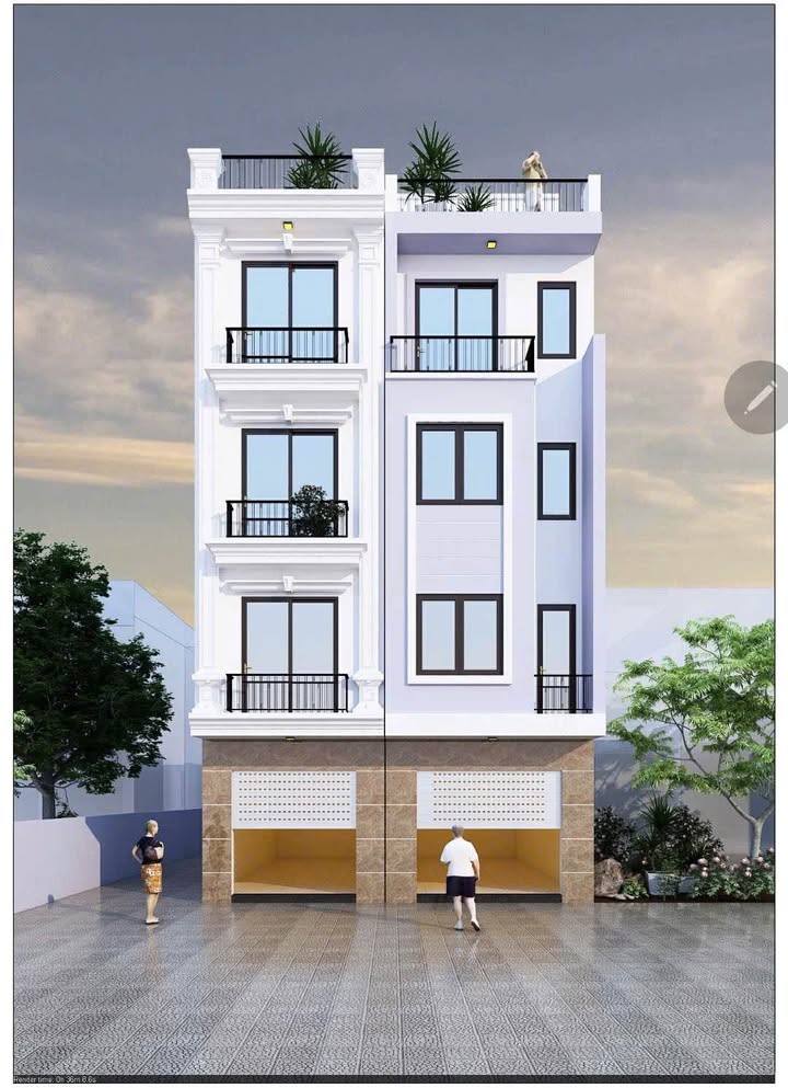 Nhà 5 tầng đường 422B Vân Canh, 40m² giá thỏa thuận - Thiết kế hiện đại, full nội thất!