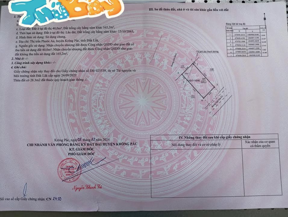 Đất nền tại Ngô Đức Kế, Phước An 200m² giá 1.9 tỷ - Cơ hội đầu tư hấp dẫn!