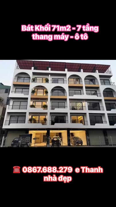 Nhà phố Bát Khối Long Biên 71m² giá 19.95 tỷ - Full nội thất cao cấp
