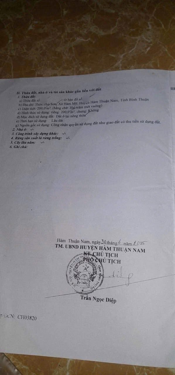 Nhà cấp 4 tại Hàm Mỹ, 200m² giá 900 triệu - Sát Quốc lộ 1A!