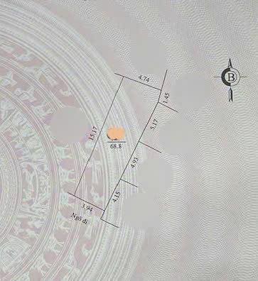 Đất nền phố Cựu Khê - Hải Dương 68.8m² giá 1.75 tỷ - Hướng Tây Nam, gần hồ Quang Trung!