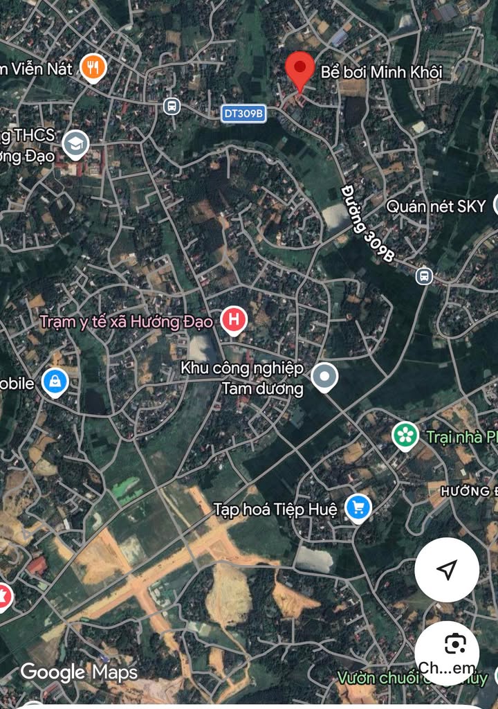 Đất nền 6000m² tại khu công nghiệp Tam Dương - Tiềm năng đầu tư lớn!