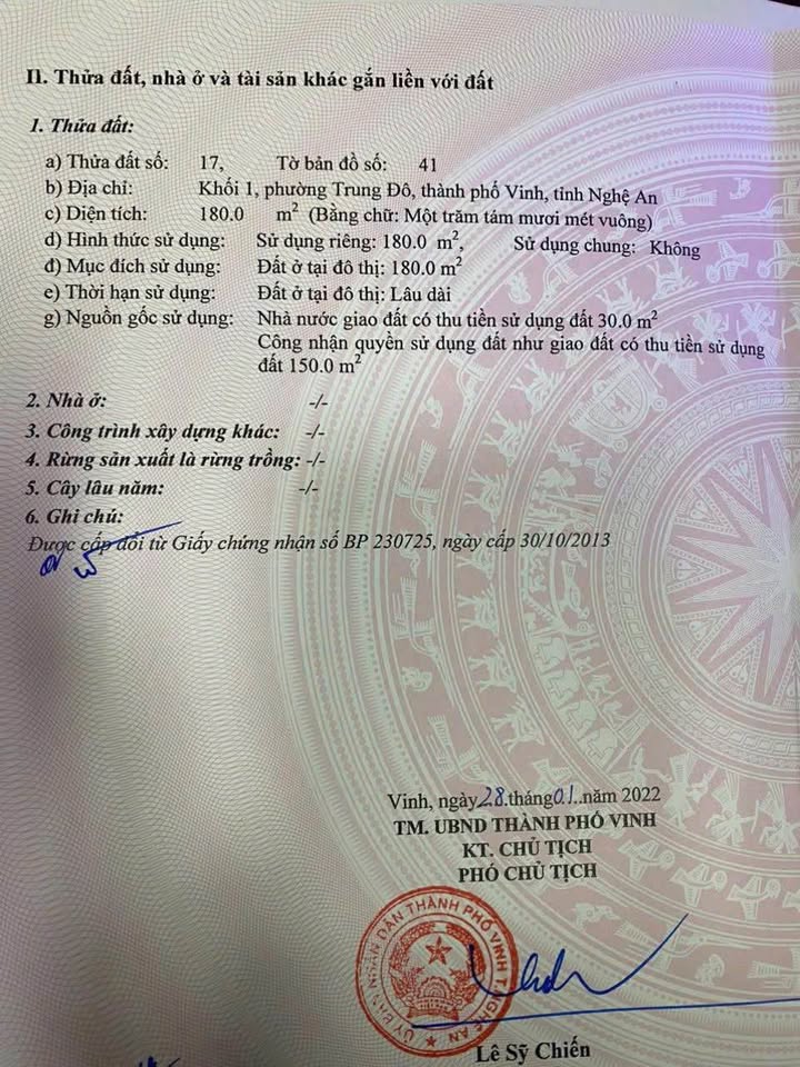 Đất nền Vinh Riverside 50m² giá 1.85 tỷ - Đường rộng 5m, thuận tiện giao thông!