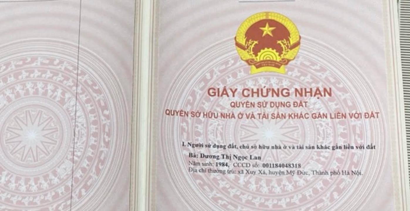 Đất nền Xuy Xá, Huyện Mỹ Đức 100m² giá 3 tỷ - Lô góc hai mặt tiền