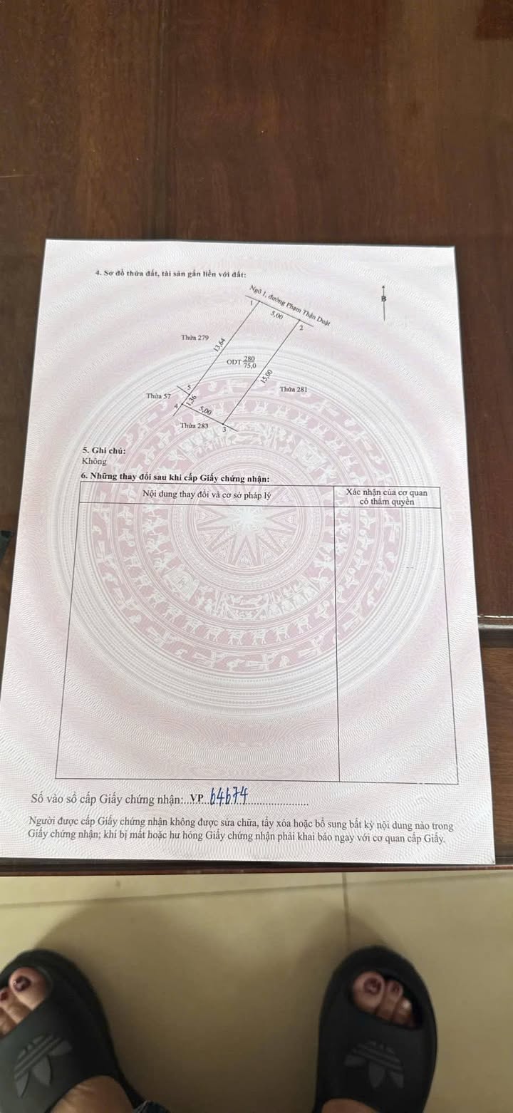 Đất nền Phường Bích Đào, Ninh Bình 75m² giá 4 tỷ - Cơ hội đầu tư sinh lời!