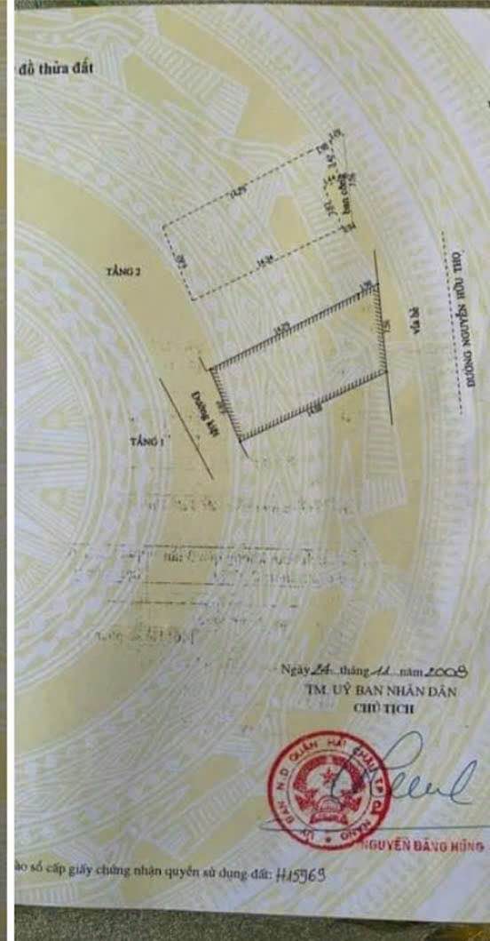 Nhà mặt tiền Nguyễn Hữu Thọ, Quận Hải Châu, 105m² giá chỉ 1x tỷ - Kinh doanh tốt!