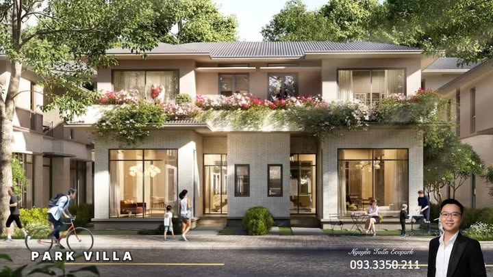 Townhouse Park Villa Hưng Yên 180m² giá 11.7 tỷ - Sang trọng và thoáng đãng!