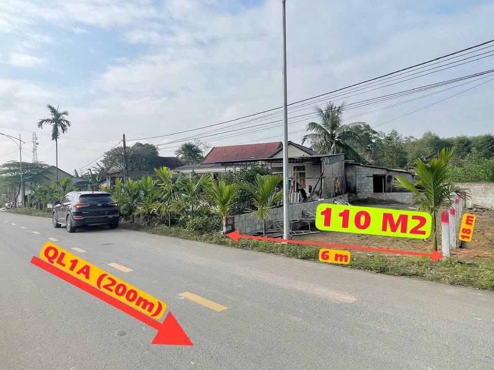 Đất nền mặt tiền đường Trạch Hữu, Phong Điền 110m² giá chỉ 400 triệu - Cơ hội đầu tư hấp dẫn!