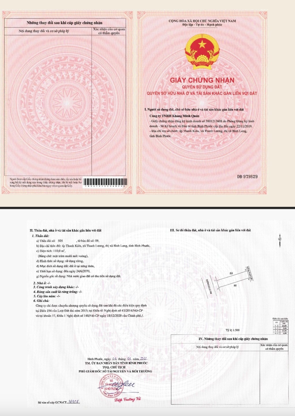 Lô đất nền Lakeone City, Bình Long 110m² giá 2.06 tỷ - Đầu tư sinh lời tốt!