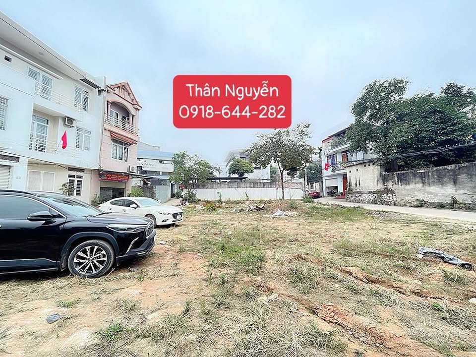 Đất 2 mặt tiền Phan Đình Phùng Thái Nguyên 400m² giá 10 tỷ - Cơ hội đầu tư tuyệt vời!