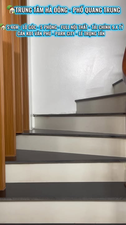 Townhouse phố Quang Trung, Hà Đông 46m² giá 9 tỷ - Full nội thất, lô góc hiếm có!