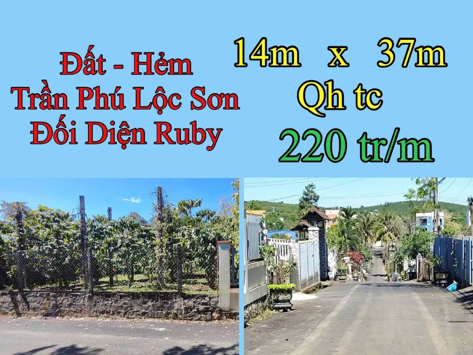 Đất nền tại Ruby City Bảo Lộc 518m² giá 11.408 tỷ - Đầu tư sinh lời!