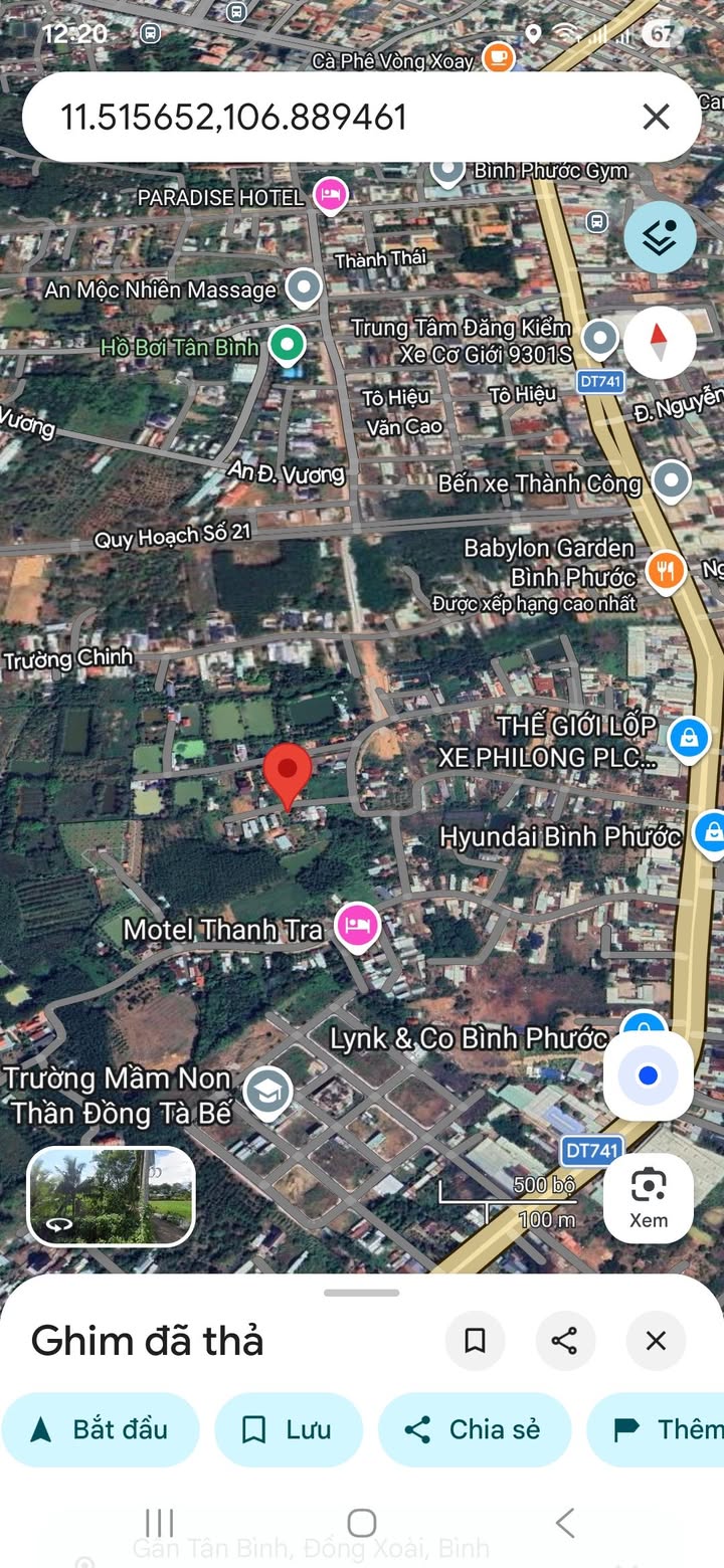 Đất nền chính chủ tại Tân Bình, 144m² giá chỉ 800 triệu - Cơ hội đầu tư tuyệt vời!