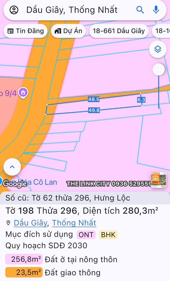 Đất nền 245m² tại ấp 94, đường Kim Đồng - Giá chỉ 1.9 tỷ, cơ hội đầu tư tiềm năng!