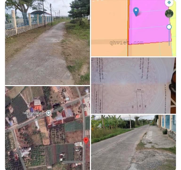 Đất thổ cư 500m² tại Thị trấn Phú Long, Hàm Thuận Bắc - Giá chỉ 799 triệu, sẵn sàng giao dịch!