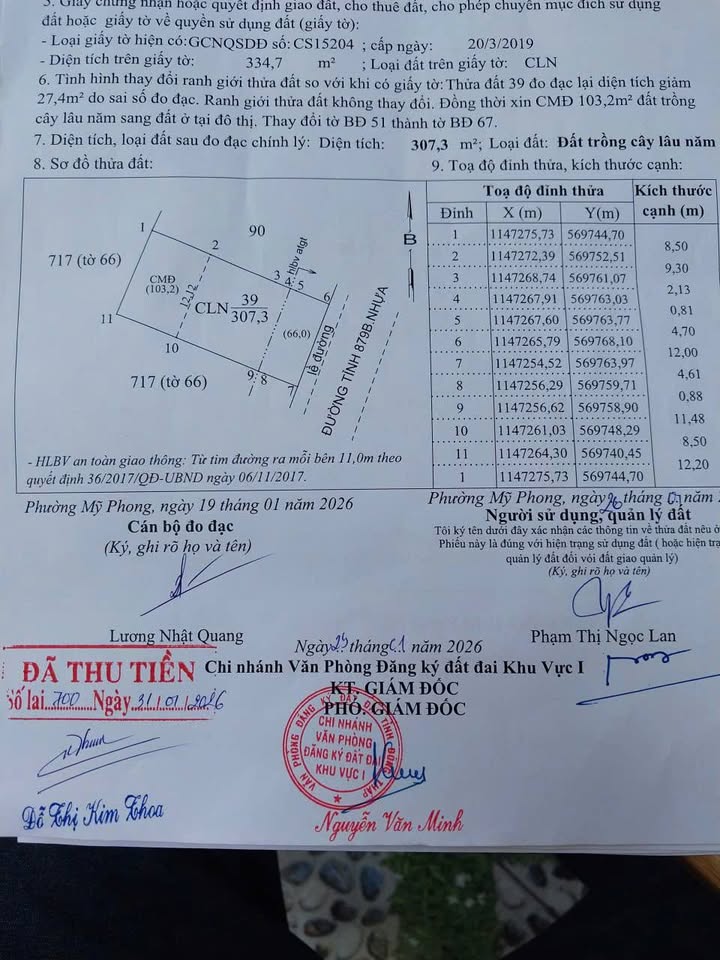 FrontHouse mặt tiền đường 879B Mỹ Tho 307m² giá 3.3 tỷ - Tiềm năng kinh doanh đa ngành!