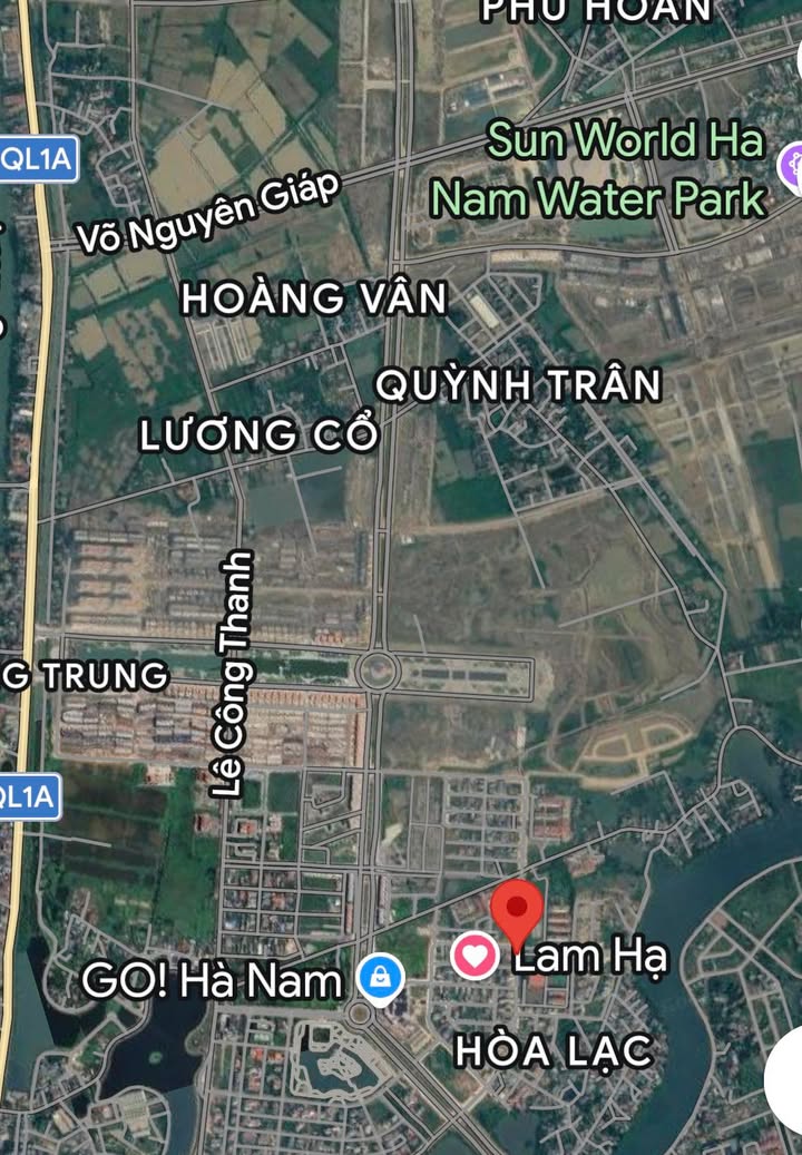 Lô góc 2 mặt tiền đường Lương Văn Can 117m² giá đầu tư - Vị trí đắc địa tại Hà Nam