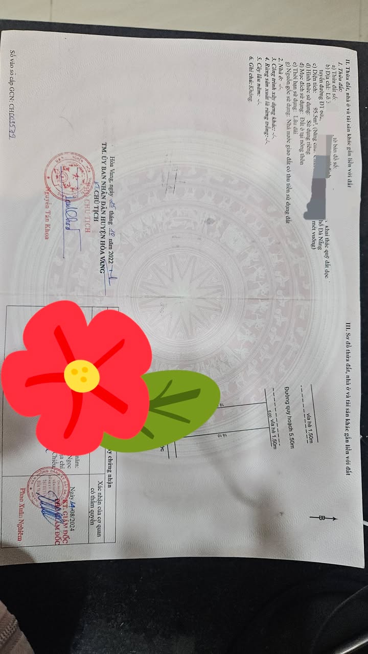 Đất nền TĐC Hòa Ninh 95.5m² giá 2 tỷ - Khu vực tiềm năng đầu tư!