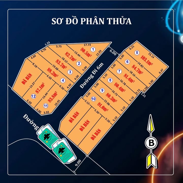 Đất nền Phú Bài Thừa Thiên Huế 80m² giá 1 tỷ - Cơ hội đầu tư hấp dẫn!
