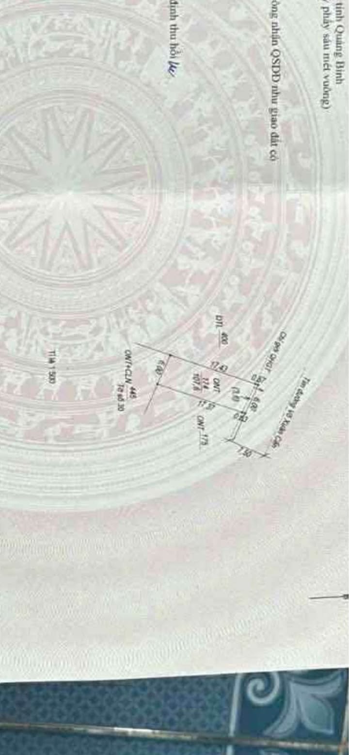 FrontHouse Đường Võ Xuân Cẩn, Đồng Hới 104m² giá 15 tỷ - Sẵn sàng đầu tư!