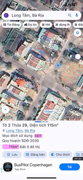 Đất thổ cư Dic4 Long Tâm, 115m² giá 1.95 tỷ - Sổ đỏ chính chủ ngay!