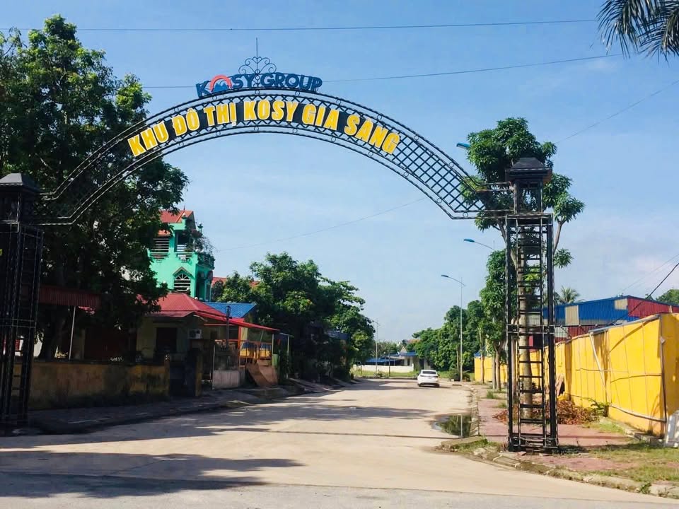 Đất nền Kosy Gia Sàng 1 - 160m² giá 5.12 tỷ - Lô góc 2 mặt tiền hiếm có!