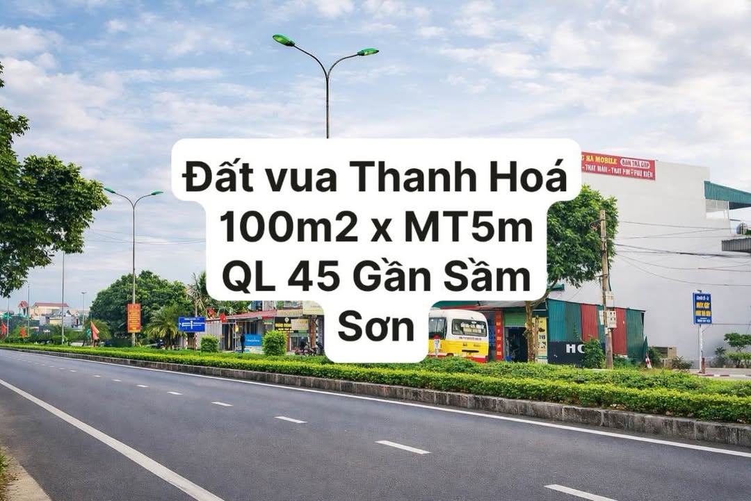 Lô đất mặt đường QL47, Quảng Thọ, 100m² giá chỉ 3 tỷ - Đầu tư sinh lời ngay!
