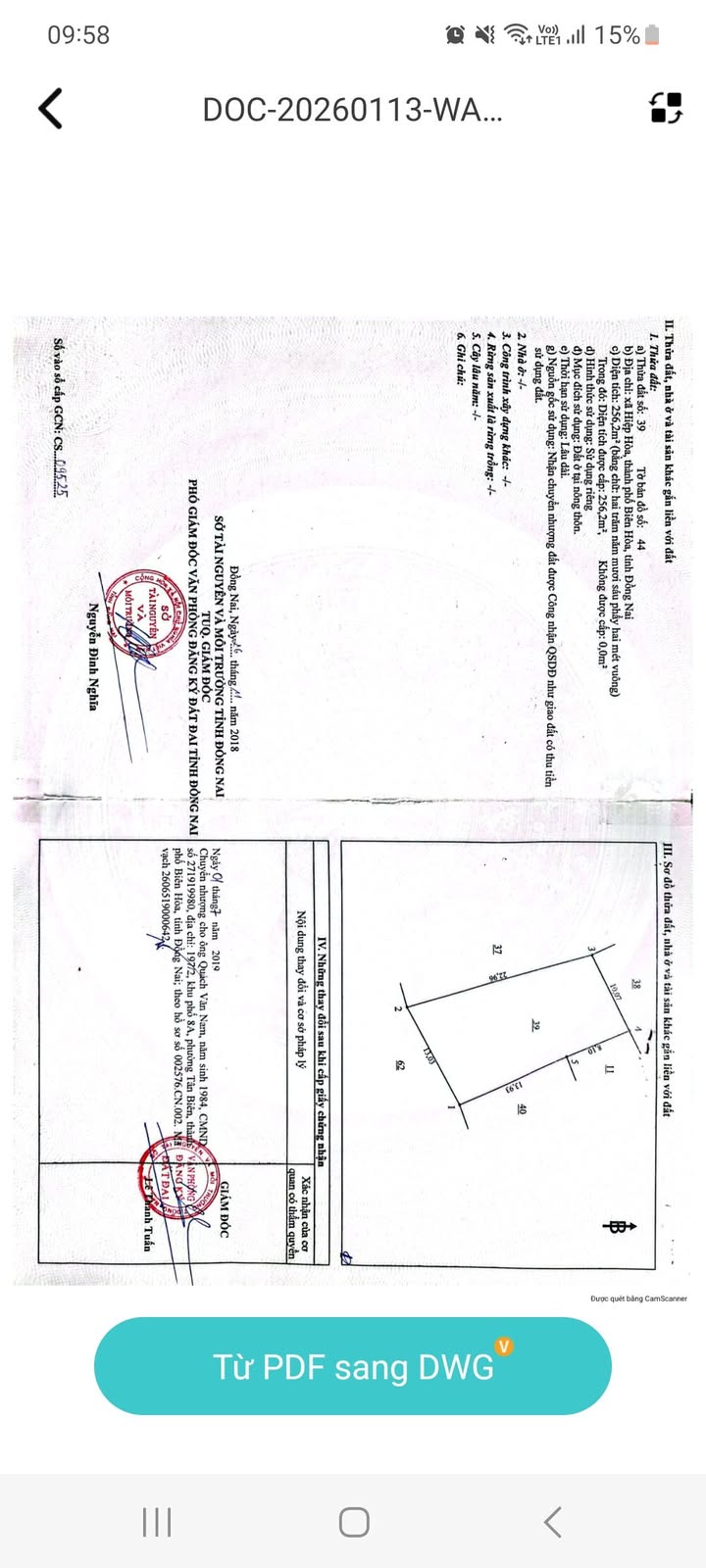 Đất nền Hiệp Hòa Biên Hòa 230m² giá 3.9 tỷ - Sổ hồng riêng, thổ cư 100%!