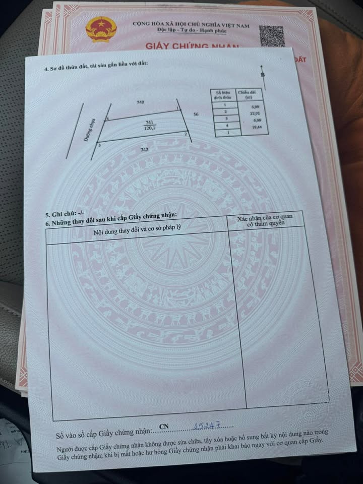 Đất nền xã Đá Bạc, huyện Châu Đức, 132m² giá 590 triệu - Cơ hội đầu tư tuyệt vời!