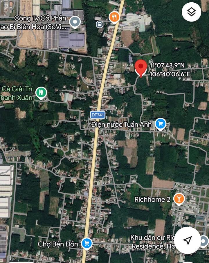 Đất Hòa Lợi Bến Cát 190m² giá 1.4 tỷ - Đầu tư sinh lời ngay!