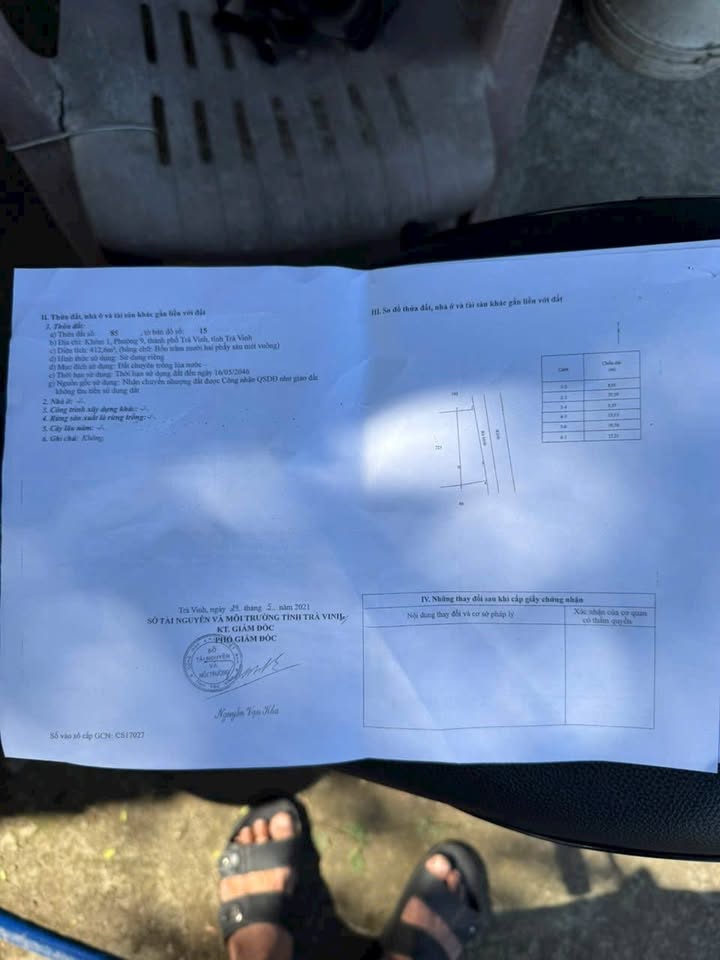 Đất nền 5900m² Khóm 1, Phường 9, Trà Vinh giá 5.31 tỷ - Đầu tư sinh lời ngay!