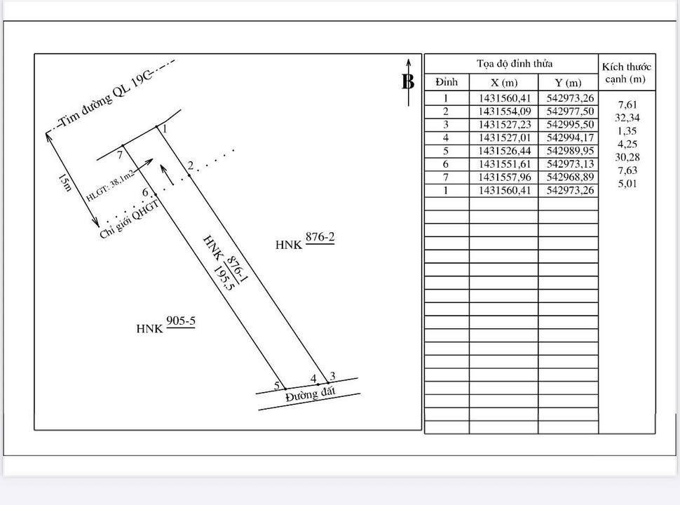 Lô đất mặt tiền Quốc lộ 19C, Buôn Thu, 540m² giá 40.5 tỷ - Đầu tư sinh lời ngay!