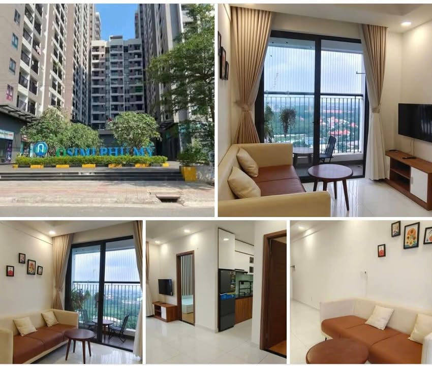 Căn hộ Osimi Phú Mỹ 60m² giá thỏa thuận - Full nội thất tầng cao view sân bay!
